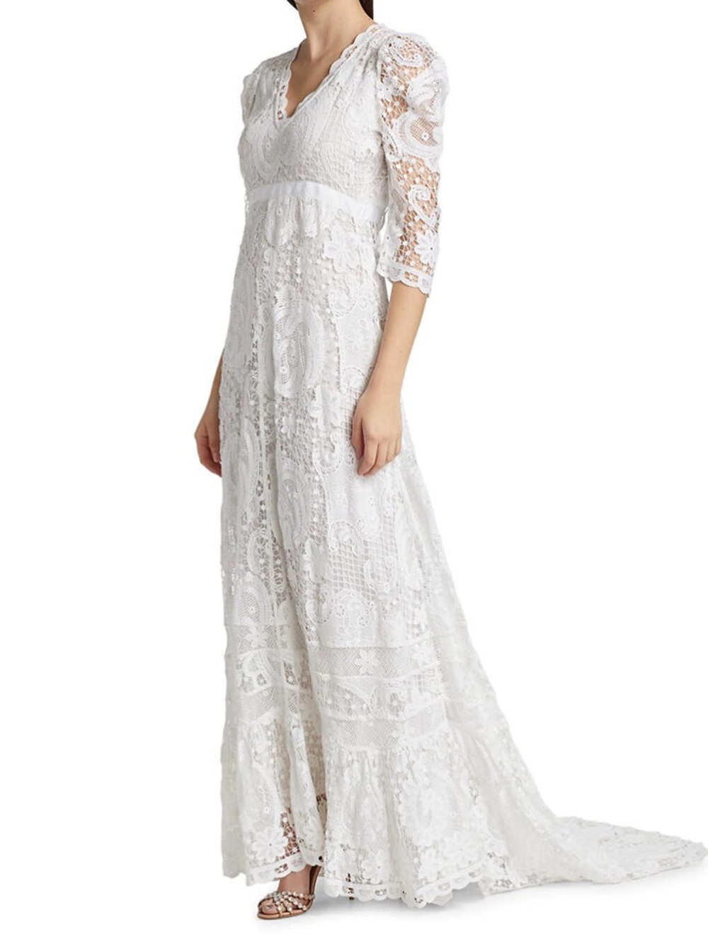 Loveshackfancy Cloud Crocheted Lace Maxi Dress - Picture 2 of 15
